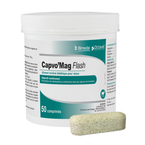 Capvo’Mag Flash - Boîte de 50 comprimés